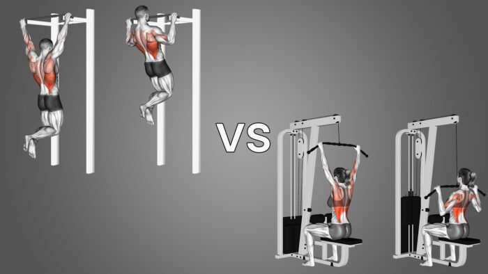 Lat Pulldowns vs. Pull-Ups comparison- which is better?